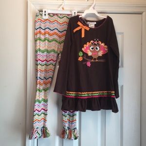 Super cute Bonnie Jean Thanksgiving outfit